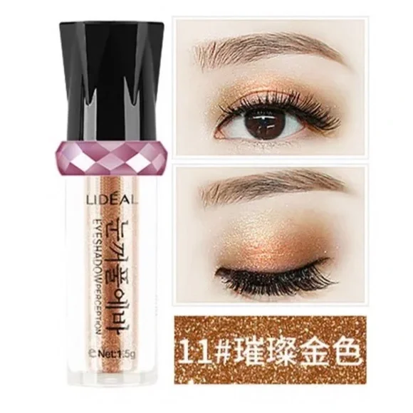 Eyeshadow Gold Bronze Shimmering Roll On Eyeshadow by LIDÉAL - Picture 3 of 5